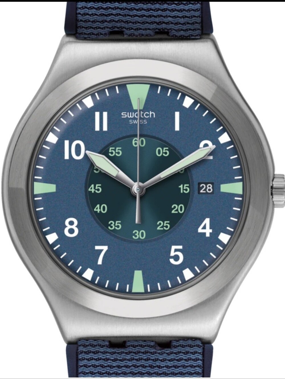 Swatch Swiss Navy Blue Field Watch